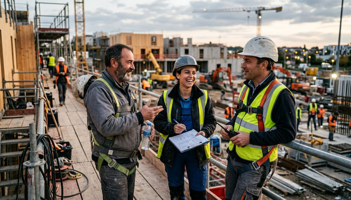 Les coulisses d’un chantier réussi : confidences de pros du bâtiment